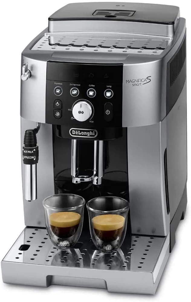 regen Noord extreem DeLonghi ECAM250.23.SB Magnifica S Smart Coffee Machine - Crema
