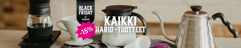 Kaikki Hario -tuotteet -15%