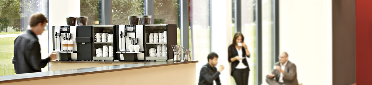 Jura coffee machines in an office / workplace