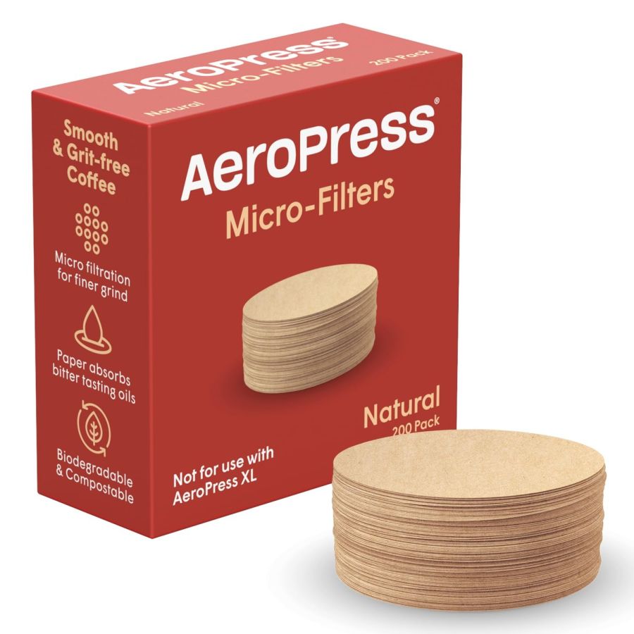 AeroPress Standard Natural Micro-Filters suodatinpaperit 200 kpl
