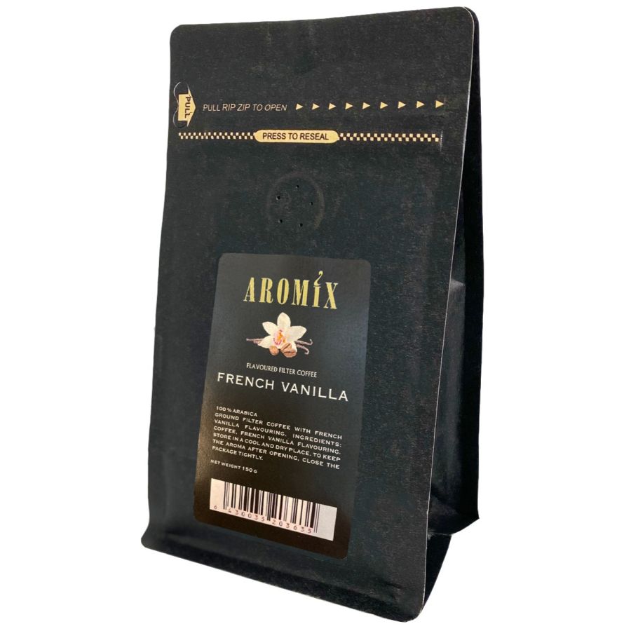 Aromix French Vanilla makukahvi 150 g suodatinjauhatus