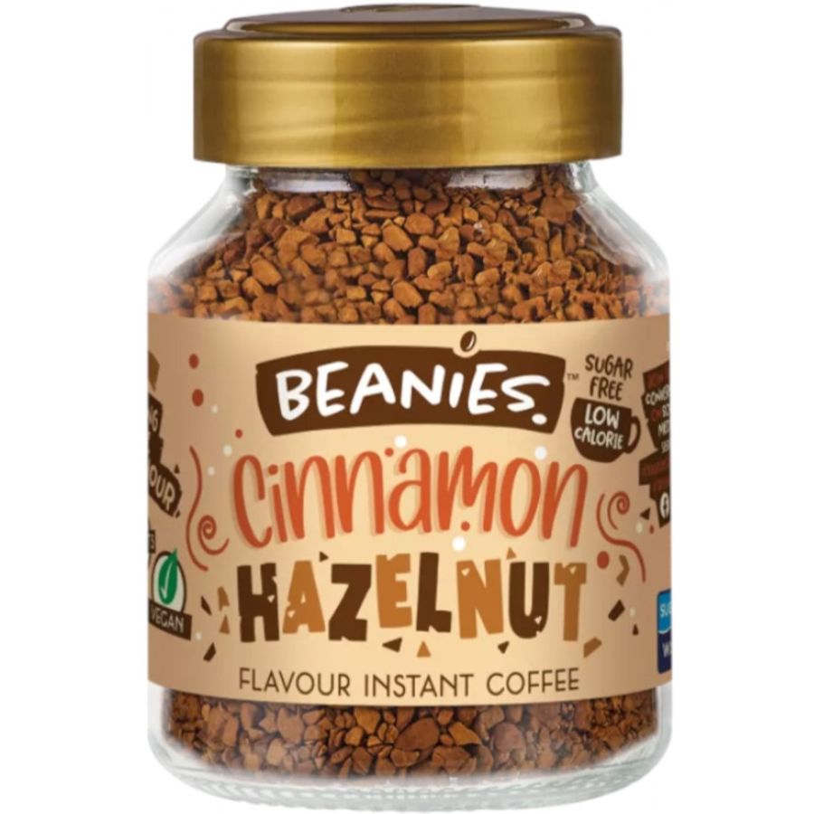 Beanies Cinnamon Hazelnut maustettu pikakahvi 50 g