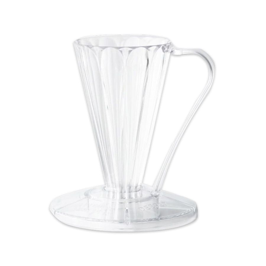 CAFEC Flower Dripper Deep 27, transparent