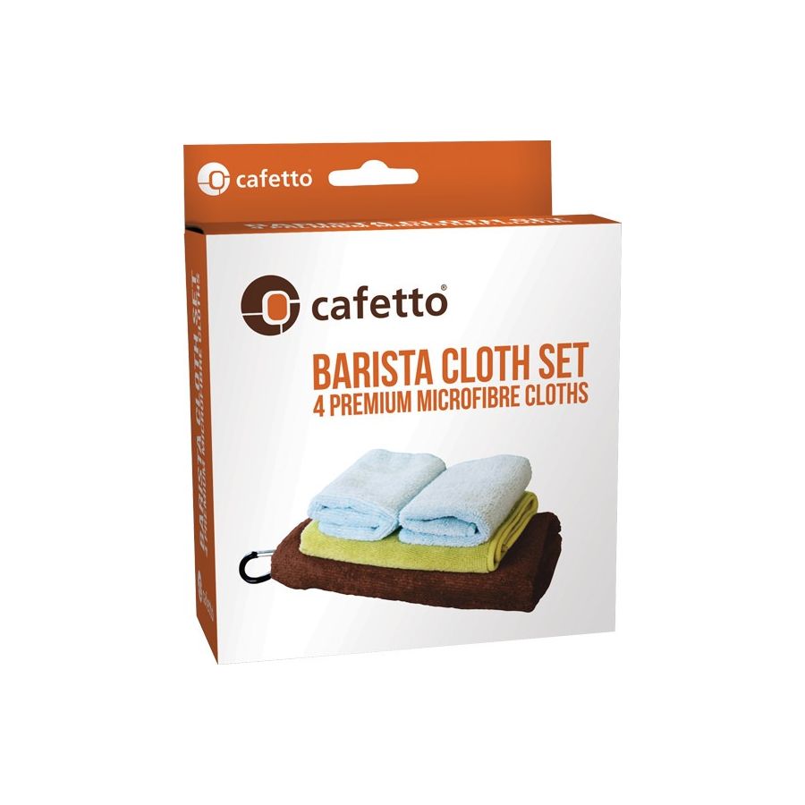 Cafetto Barista Cloth Set mikrokuituliinat 4 kpl