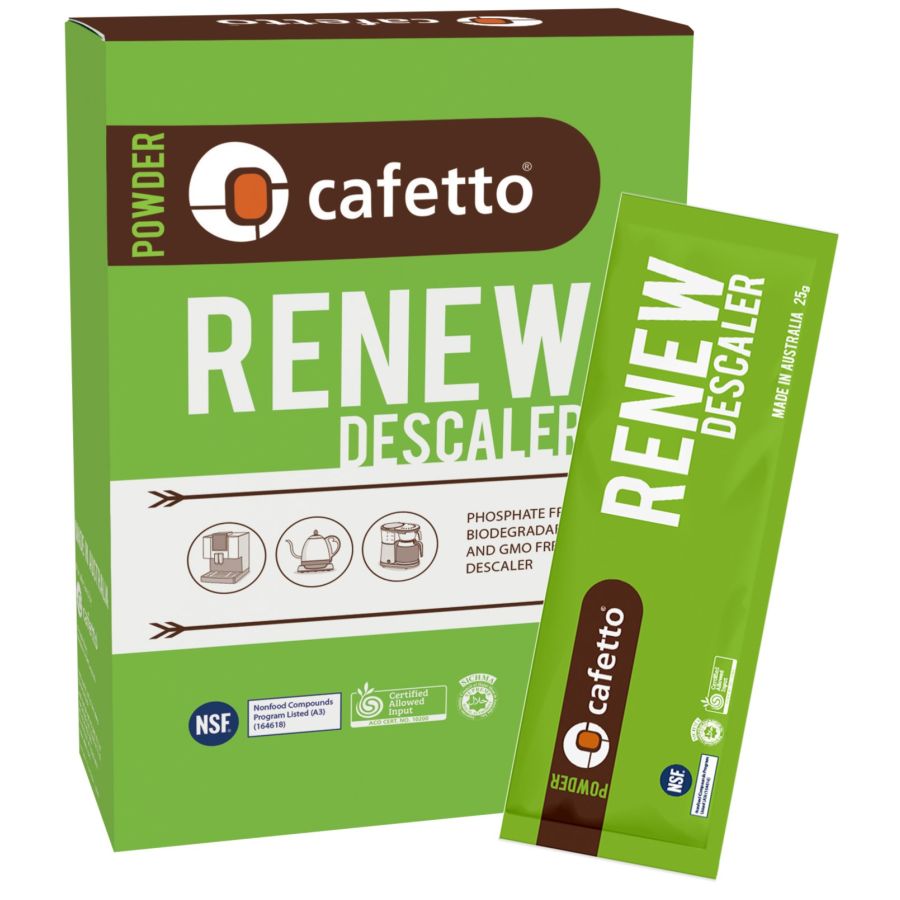 Cafetto Renew ekologinen kalkinpoistojauhe 6 x 25 g