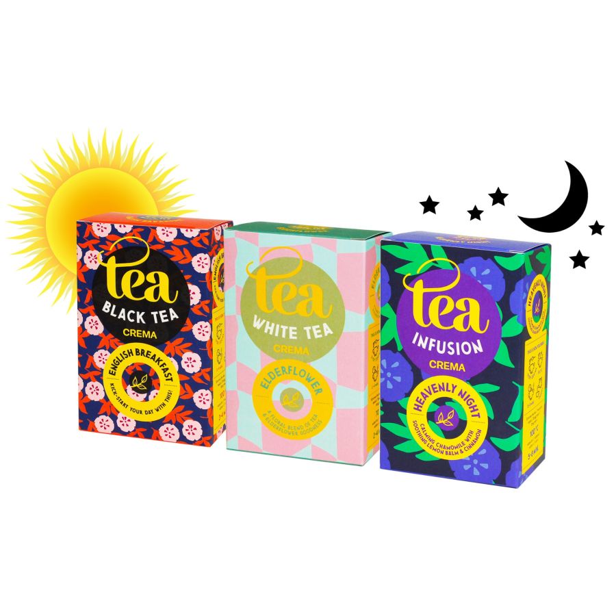 Crema Tea Morning To Night -teelajitelma