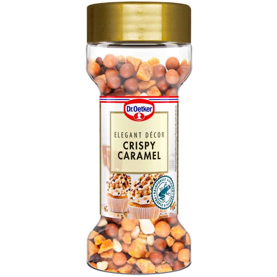 Dr. Oetker Elegant Décor Crispy Caramel -toffeerakeet 40 g
