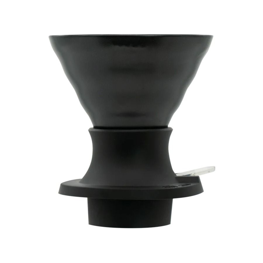 Hario V60 Immersion Dripper Switch Ceramic koko 02 + suodatinpaperit, musta