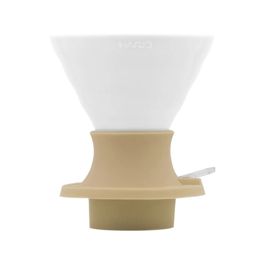 Hario V60 Immersion Dripper Switch Ceramic koko 02 + suodatinpaperit, jasmiini