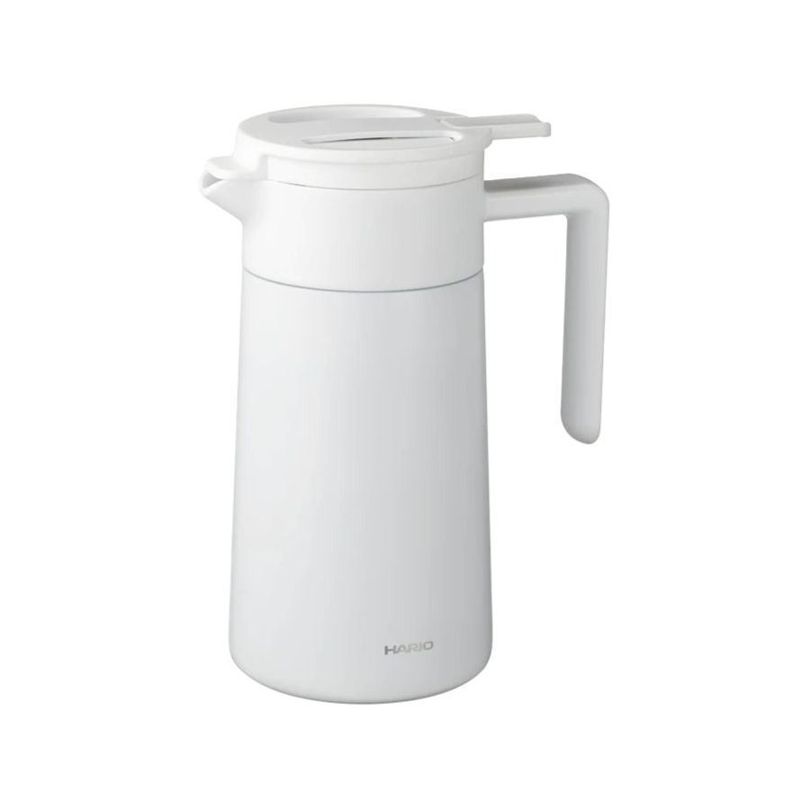 Hario Thermal Server Ceramic -termoskannu 600 ml, valkoinen