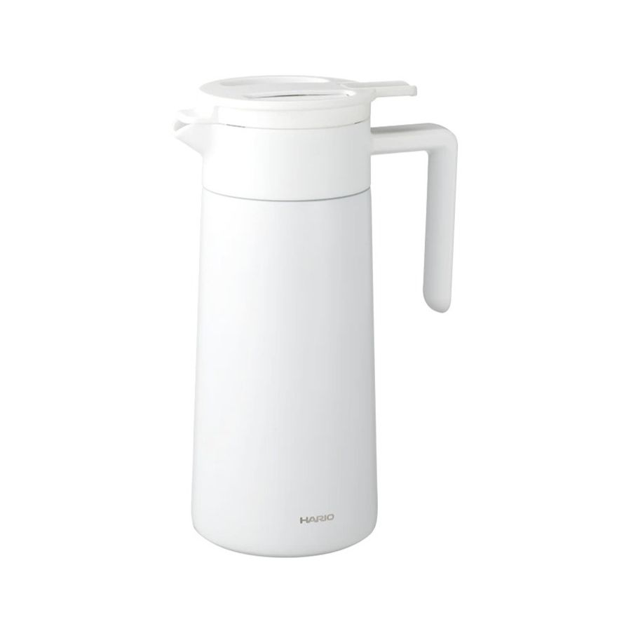 Hario Thermal Server Ceramic -termoskannu 800 ml, valkoinen