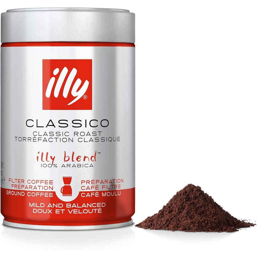 illy Classico 250 g Ground Filter Coffee
