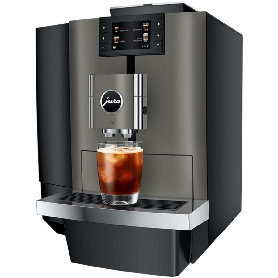 Jura X10 (EA) kaffeautomat, Dark Inox