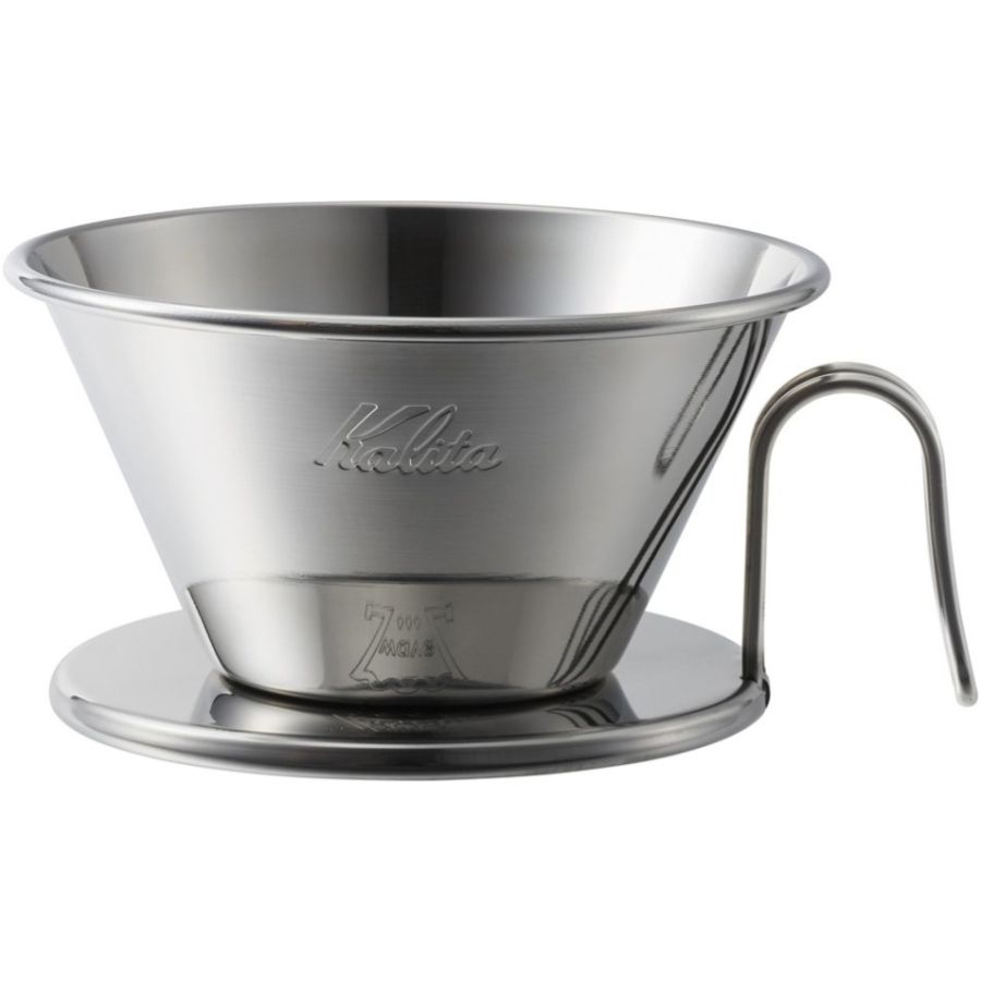 Kalita Stainless Steel Wave Dripper WDS-185 teräksinen suodatinsuppilo