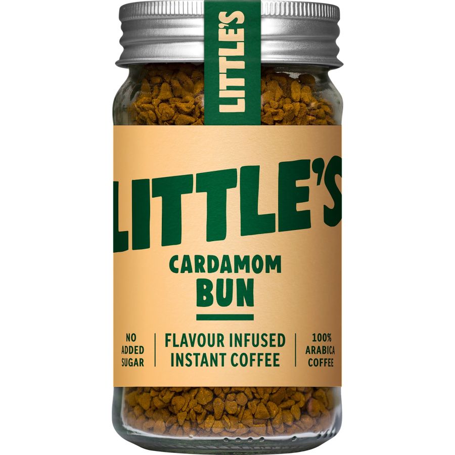 Little's Cardamom Bun smaksatt snabbkaffe 50 g