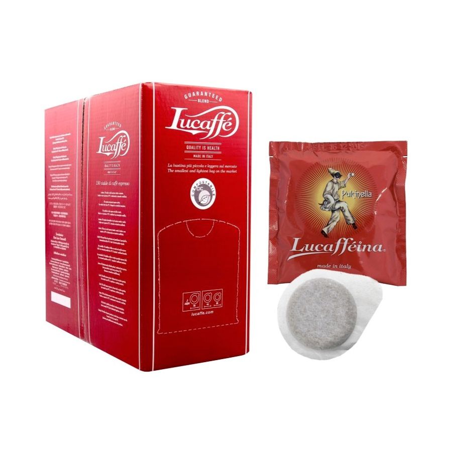 Lucaffé Pulcinella ESE Espresso Pods 150 pcs