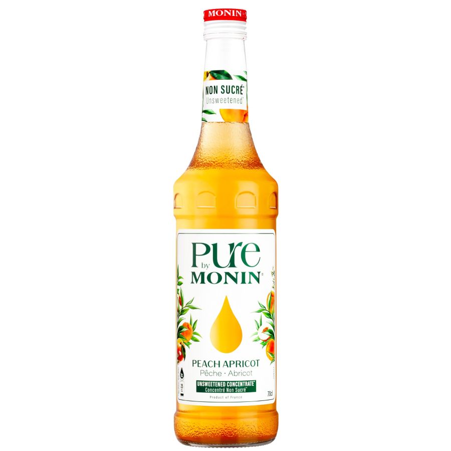 Pure by Monin Peach Apricot No Added Sugar 700 ml