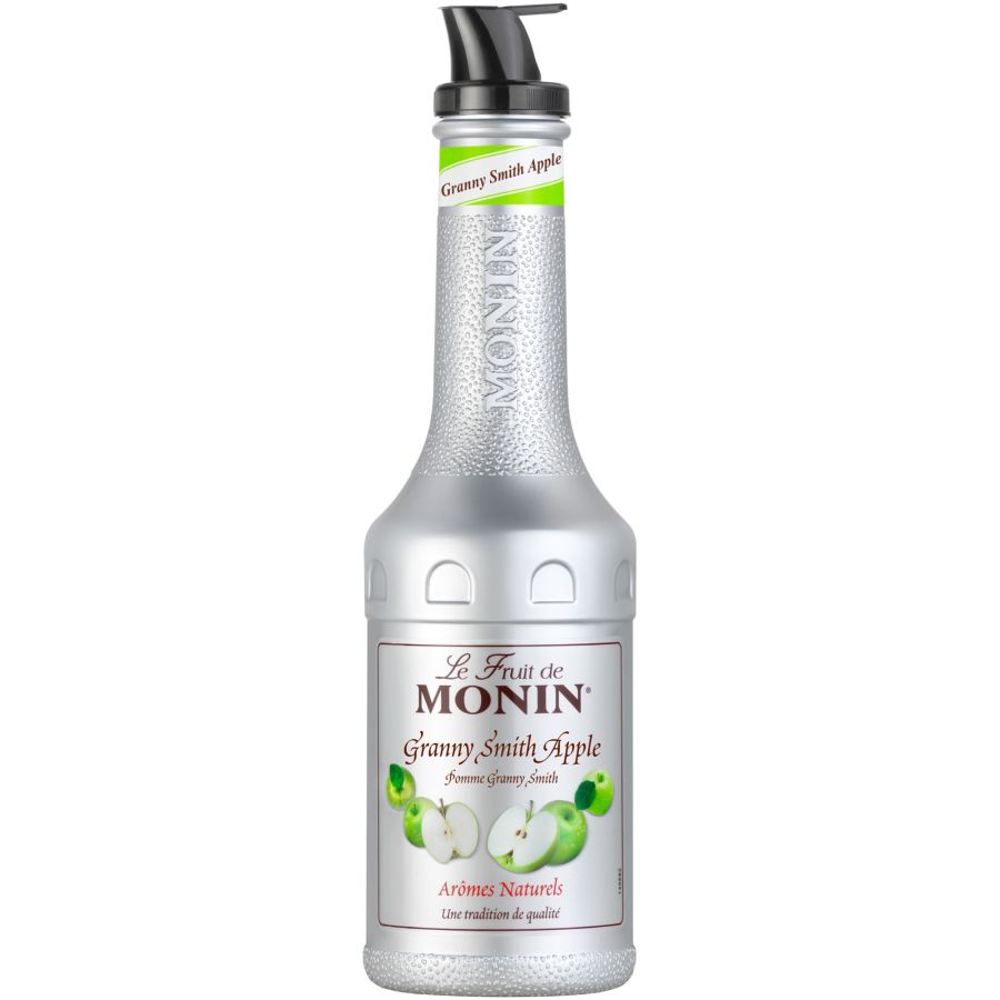 Monin Le Fruit Granny Smith Apple hedelmäpyree, vihreä omena 1 l