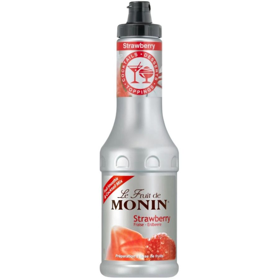 Monin Le Fruit Strawberry fruktpuré, jordgubb 500 ml