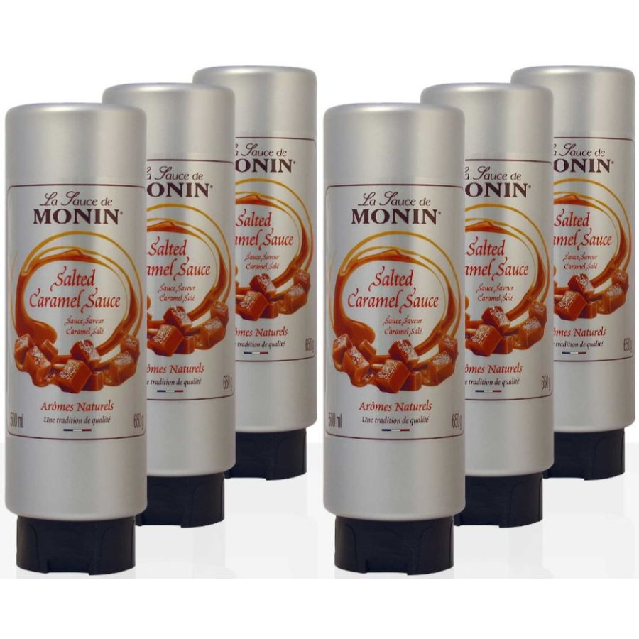 Monin suolakaramellikastike 6 x 500 ml