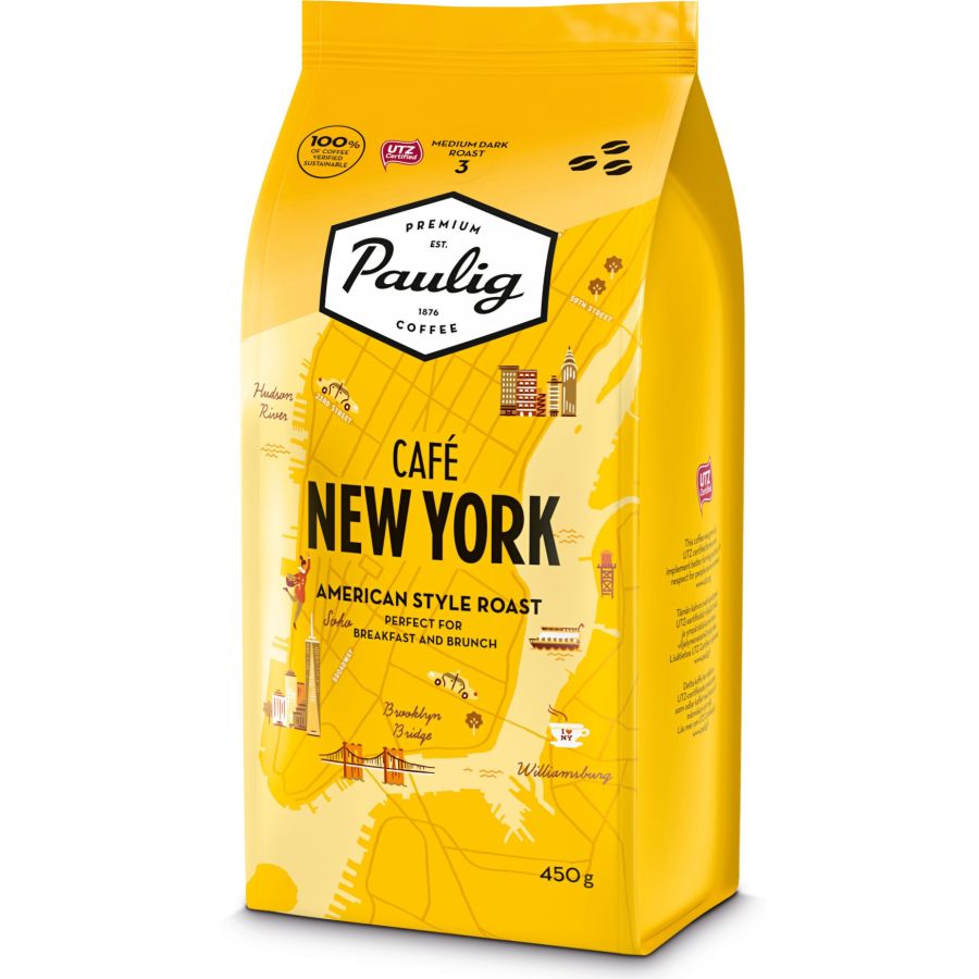Paulig Café New York 450 g kaffebönor