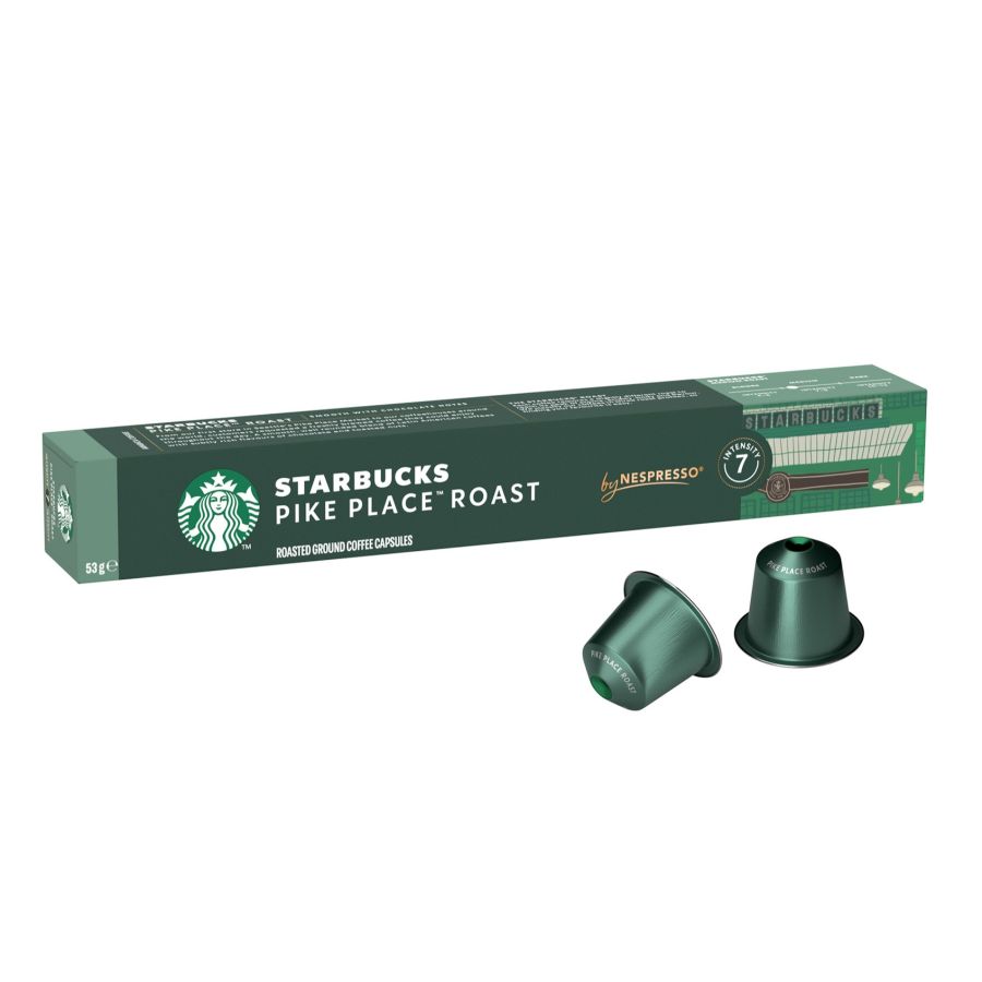 Starbucks Pike Place Nespresso-yhteensopivat kahvikapselit 10 kpl