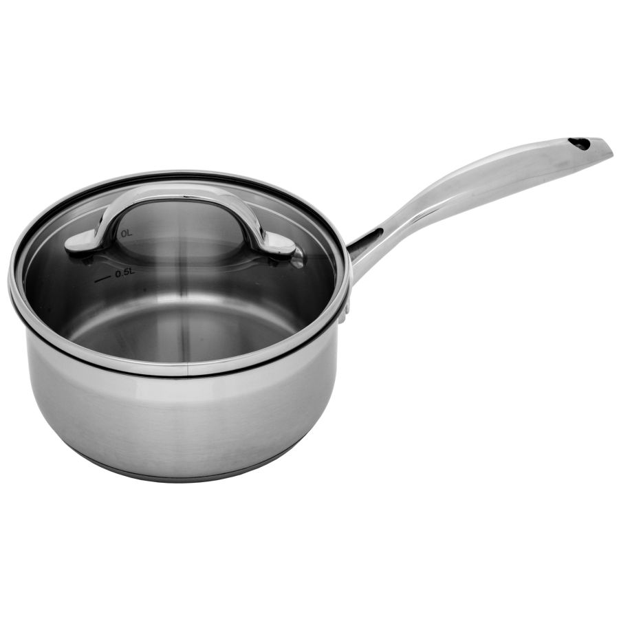 Swiss Diamond Premium Steel Sauce Pan 18 cm / 2 l