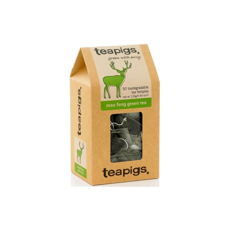 Teapigs Mao Feng Green Tea 50 teepussia