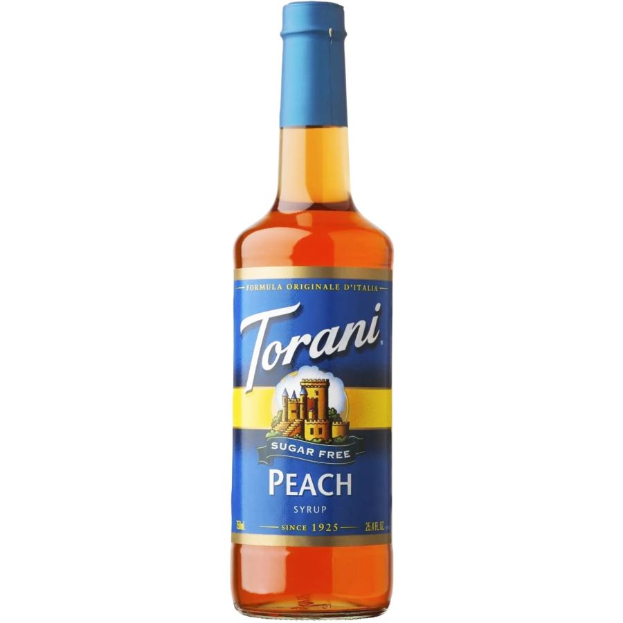 Torani Sugar Free Peach Syrup 750 ml