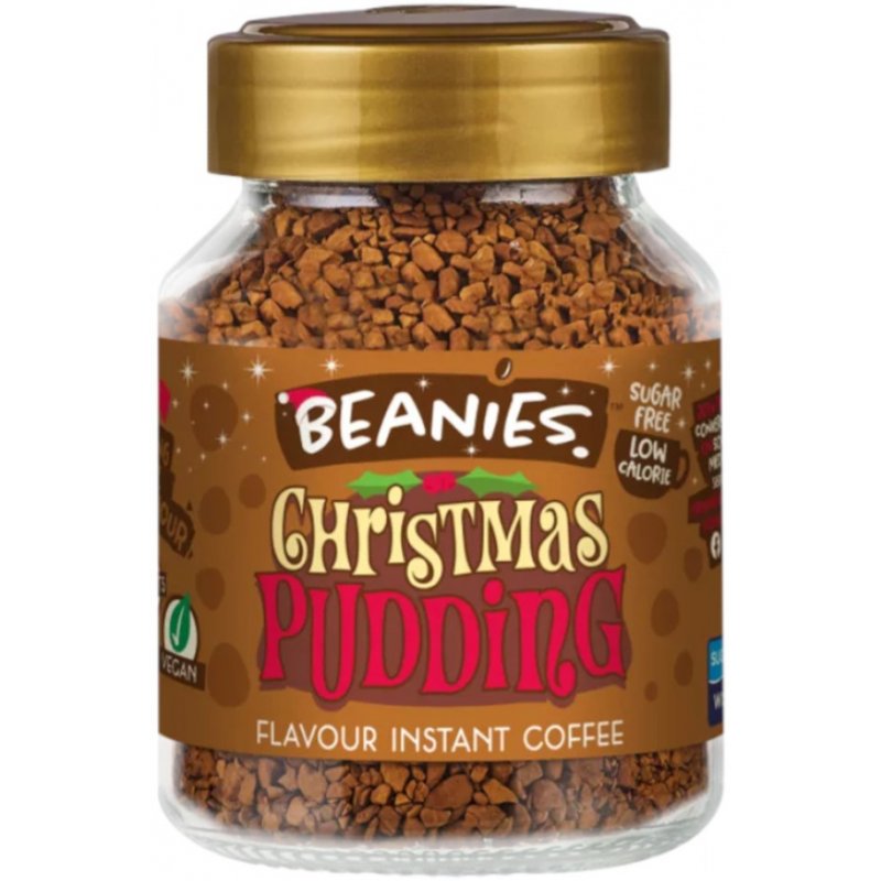 Beanies Christmas Pudding maustettu pikakahvi 50 g