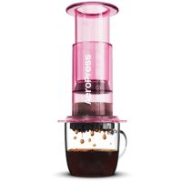 AeroPress Clear kahvinkeitin, pinkki