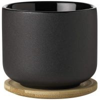 Stelton Theo Tea Mug -temugg 200 ml, svart