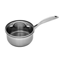 Swiss Diamond Premium Steel Sauce Pan with Lid 16 cm / 1,5 l