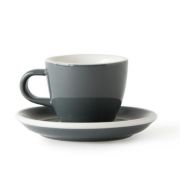 Acme Demitasse Espresso kopp 70 ml + fat 11 cm, Dolphin Grey