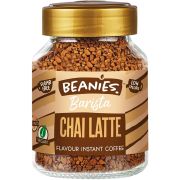 Beanies Barista Chai Latte smaksatt snabbkaffe 50 g