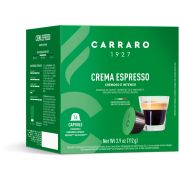 Carraro 1927 Crema Espresso Dolce Gusto®-yhteensopiva kahvikapseli, 16 kpl