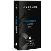 Carraro 1927 Decaffeinato Premium kofeiiniton Nespresso-yhteensopiva kapseli 10 kpl