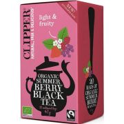 Clipper Organic Summer Berry Black Tea 20 teepussia