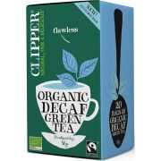 Clipper Organic Decaf Green Tea 20 teepussia