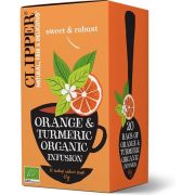 Clipper Orange & Turmeric Organic Infusion 20 teepussia