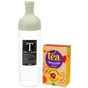 Hario Filter-In Tea Bottle 750 ml + Crema Herbal Lemonade 75 g