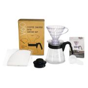 Hario V60-02 Coffee Dripper And Server Set 600 ml