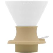 Hario V60 Immersion Dripper Switch Ceramic koko 02 + suodatinpaperit, jasmiini