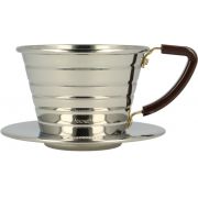 Kalita Wave #155 Stainless Steel teräksinen suodatinsuppilo