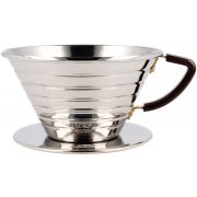 Kalita Wave #185 Stainless Steel teräksinen suodatinsuppilo